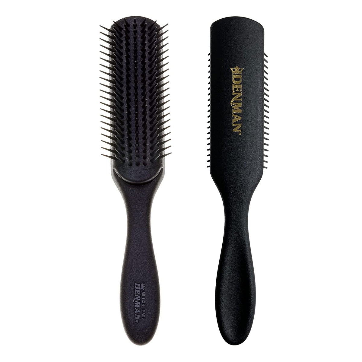 Denman D3 Hair Brush for Thick Curly Hair Detangling Styling and Smoothing Denman Brush D3 Original Styler, 7 Row Styling Brush, Black  main image 2