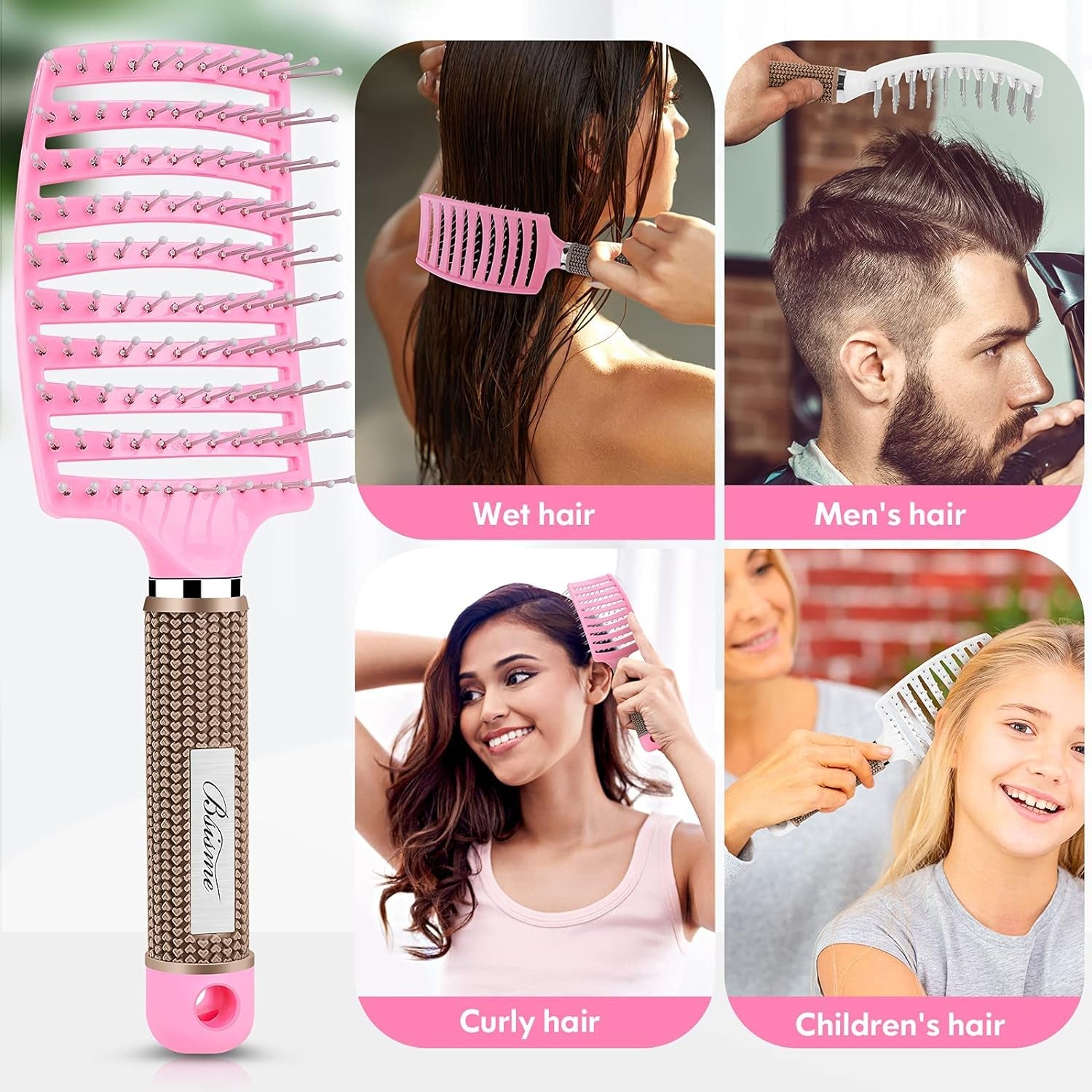 Ultimate Hair Brush Set: Detangle, Style, and Dry Hair in Minutes!